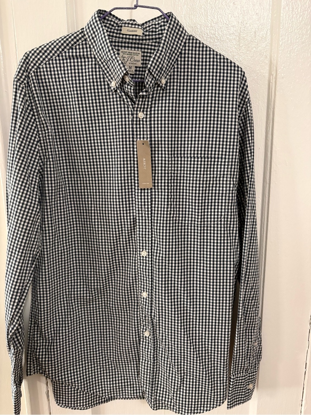 LOT of 2 NWT J.Crew Secret Wash shirts Medium - Picture 8 of 10